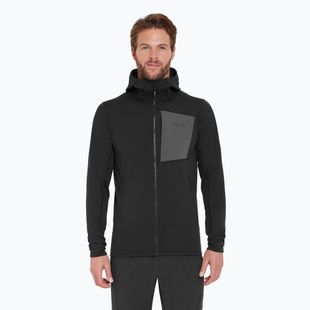 Pánska mikina Rab Superflux Hoody black QFG-13-BLK