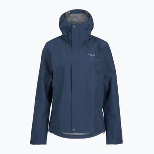 Dámska bunda do dažďa Rab Downpour tempest blue