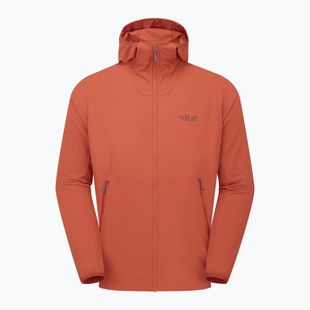 Pánska softshellová bunda Rab Borealis Hoody tuscan red