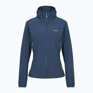 Dámska softshellová bunda Rab Borealis Hoody tempest blue