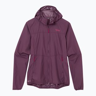Dámska vetrovka Rab Windgather Hoody mulberry