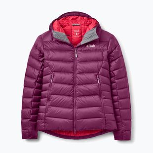 Dámska páperová bunda Rab Electron Pro Hoody mulberry