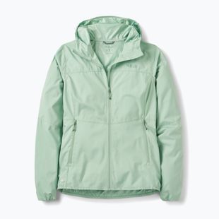 Dámska vetrovka Rab Windgather Hoody fig green
