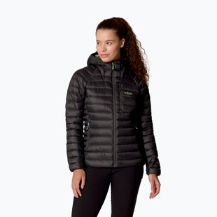 Dámska páperová bunda Rab Microlight Alpine Hoody graphene