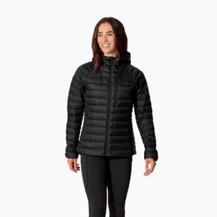 Dámska páperová bunda Rab Microlight Alpine Hoody black