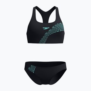 Dámske dvojdielne plavky Speedo Placement Bikini set arctic glass