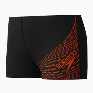 Detské plavecké boxerky Speedo Medley Logo Aquashort red ginger