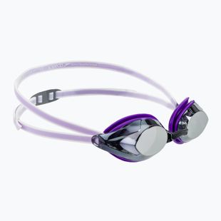 Dámske plavecké okuliare Speedo Vanquisher 3.0 Mirrored purple haze/iris/silver mirror