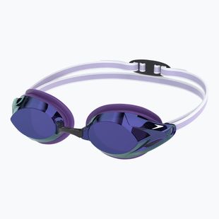 Dámske plavecké okuliare Speedo Vanquisher 3.0 Mirrored purple haze/iris/silver mirror