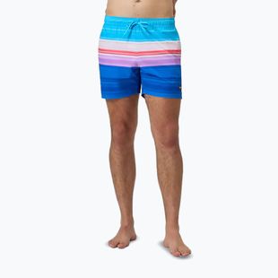 Pánske plavkové šortky Speedo Printed Redondo Edge Volley 16" turkish sea