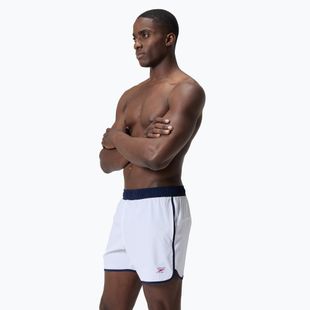 Pánske plavecké šortky Speedo Jetstream Retro Logo Volley 16" biele