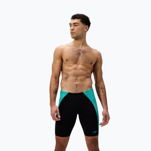 Pánske plavky Speedo Endurance+ MAX Splice Jammer black/turquoise gem