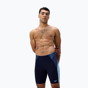 Pánske plavky Speedo Endurance+ MAX Splice Jammer navy/sugar blue