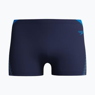 Pánske plavky boxerky Speedo Hyper Boom Splice true peacoat/lagoon blue