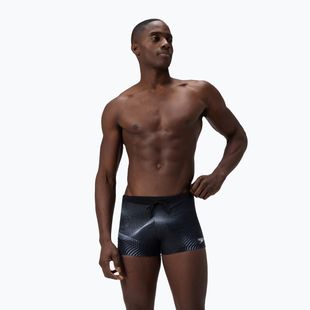 Pánske plavky boxerky Speedo Valmilton coin grey