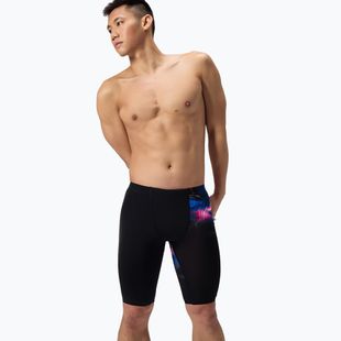 Pánske  plavky jammery Speedo Placement Printed electro static/black