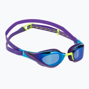 Plavecké okuliare Speedo Fastskin Pure Focus Mirror mayan blue/cobalt/tropical horizon