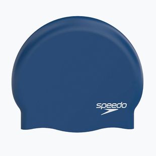 Plavecká čiapka Speedo Plain Moulded Silicone navy