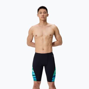 Pánske plavky jammer Speedo Printed Side Spliced sunset grove/black