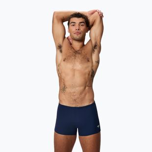 Pánske plavecké boxerky Speedo Endurance+ Logo Aquashort peacoat