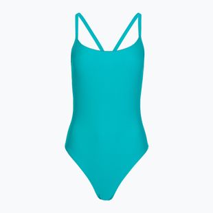 Dámske jednodielne plavky Speedo Solid Racerback peacock teal/peacoat