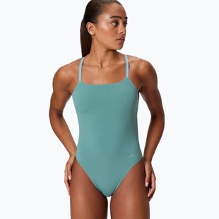 Dámske jednodielne plavky Speedo Active Back storm green