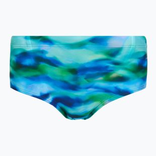 Pánske plavecké boxerky Speedo Printed 13.5 cm Brief sunset grove/green