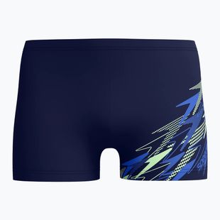Pánske plavecké boxerky Speedo Medley Logo Aquashort peacoat/deep sapphire