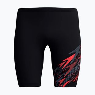 Pánske plavky jammery Speedo Medley Logo Jammer anthracite/hrr