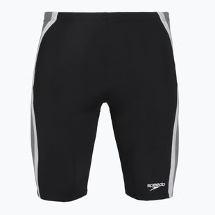 Pánske plavky jammery Speedo Solid Splice Jammer Anthracite/Lead Grey