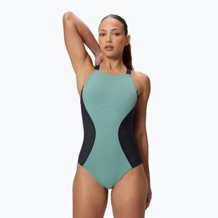 Dámske jednodielne plavky Speedo Sculpture High Neck Contour