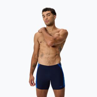 Pánske plavky jammer Speedo Hyper Boom Splice Mid peacoat/deep sapphire