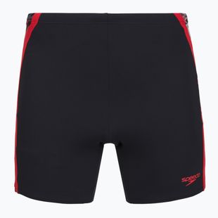 Pánske plavky jammer Speedo Hyper Boom Splice Mid anthracite/high risk red