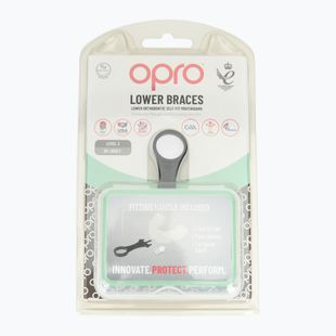 Chránič čeľuste Opro Lower Braces white