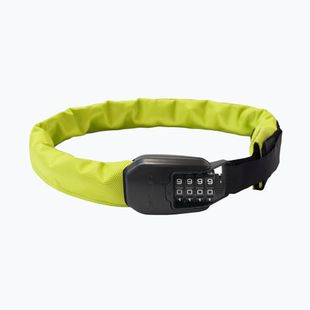 Neónovo žltý zámok na bicykel Hiplok Spin