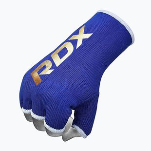 Vnútorné rukavice RDX Hosiery Inner Elasticated Half Finger blue