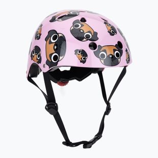 Detská cyklistická prilba Hornit Pug pink/brown