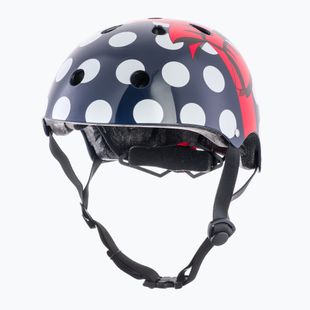Detská cyklistická prilba Hornit PolkaDot navy/white/red