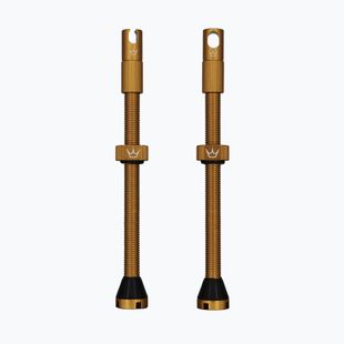 Sada ventilov presta Peaty's X Chris King MK2 Tubeless Valves 80 mm mango