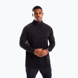 Pánska tréningová mikina Built For Athletes 1/4 Zip Pullover black