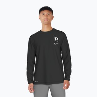 Pánske tričko Nike Luxe Letter Hydroguard Longsleeve black