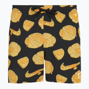 Pánske plavecké šortky Nike Multi Print 5" Volley black