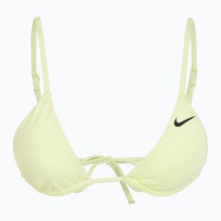Vrchný diel plaviek Nike Essential Triangle Bikini sotva voltový