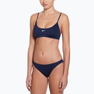 Dámske dvojdielne plavky Nike Essential Bralette Bikini midnight navy