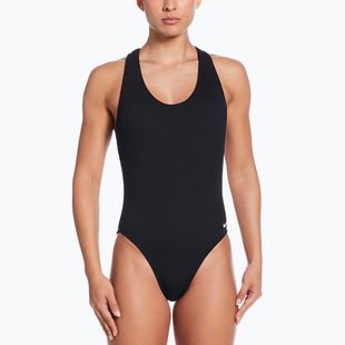 Dámske jednodielne plavky Nike Elevated Essential Crossback black