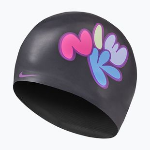 Nike Plavecká čiapka Silikónová čierna