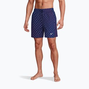 Pánske plavkové šortky Nike Breaker Swoosh 5" Volley midnight navy
