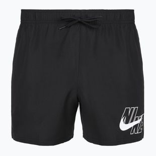 Pánske plavkové šortky Nike Lap Logo 5" Volley black