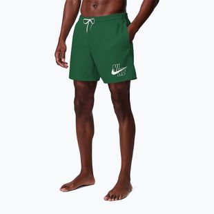 Pánske plavkové šortky Nike Lap Logo 5" Volley malachite