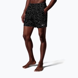 Pánske plavkové šortky Nike Breaker Logofetti 5" Volley black